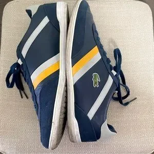 Lacoste | Shoes | Lacoste Mens Sneakers Navy Blue Tennis  display picture 1